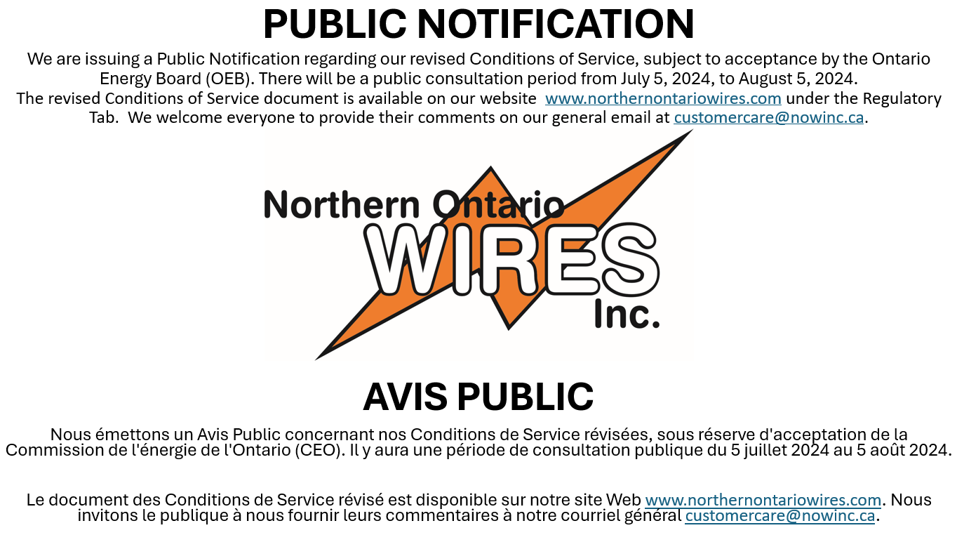 Public Notice - NOW